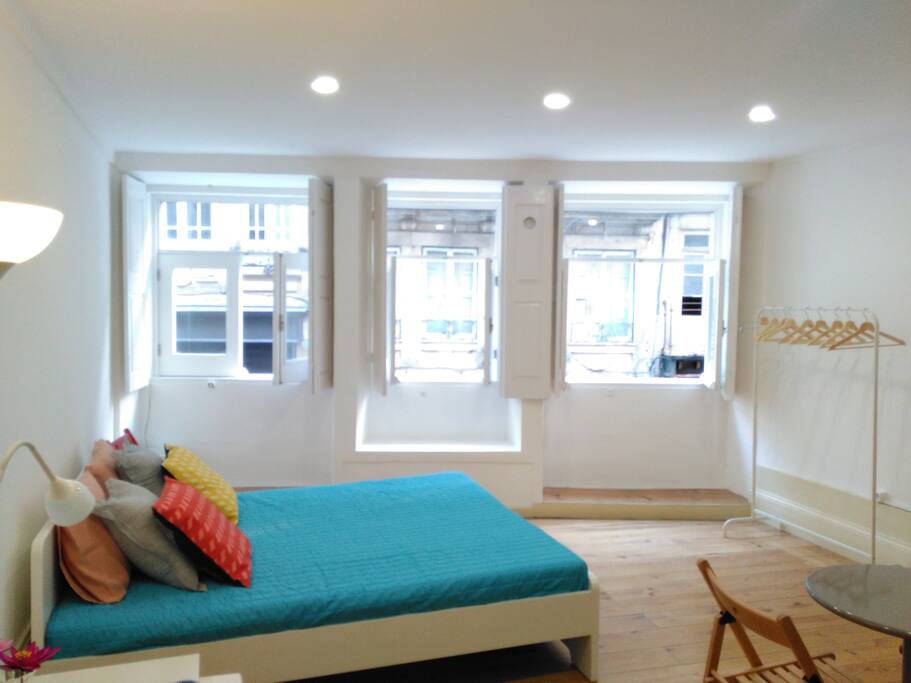 Studio bed linen included