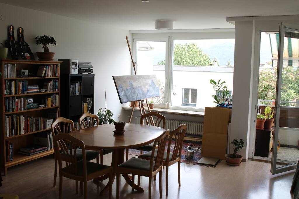 The living room