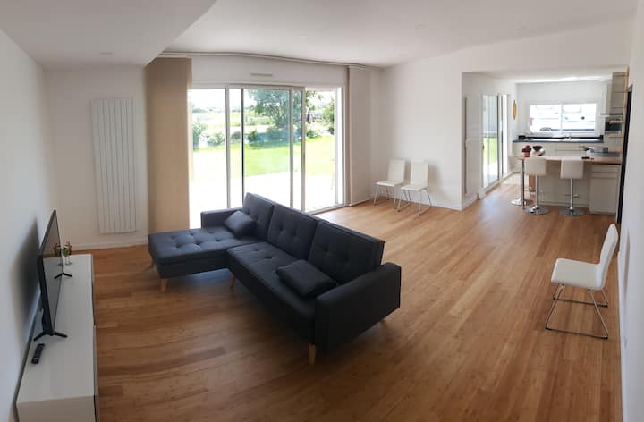 Maison Recente Tout Confort à 1 Km De La Mer - Blainville-sur-Mer