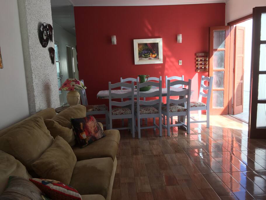 Sala de jantar conjugada