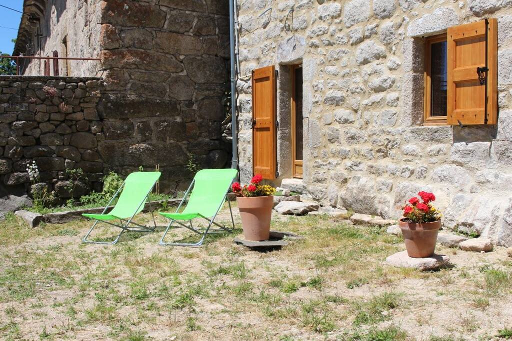 Cours privée avec panorama sur les Cévennes