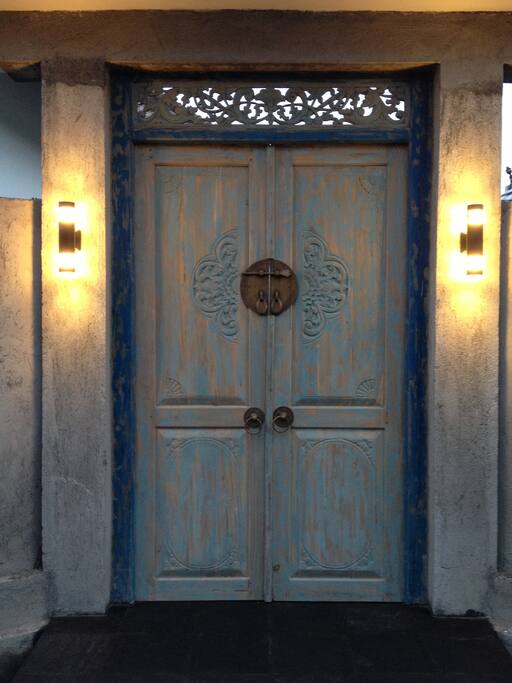 Our Bali gate