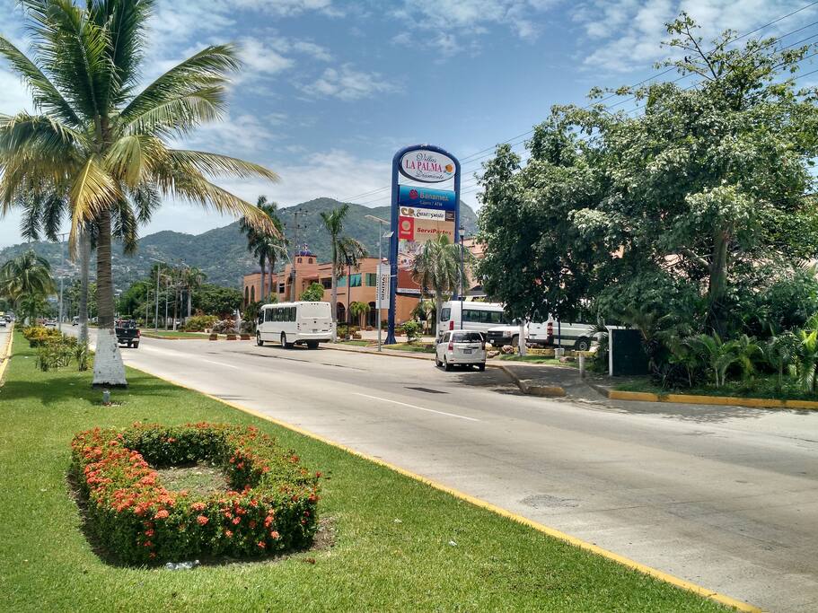 Fachada del Fraccionamiento