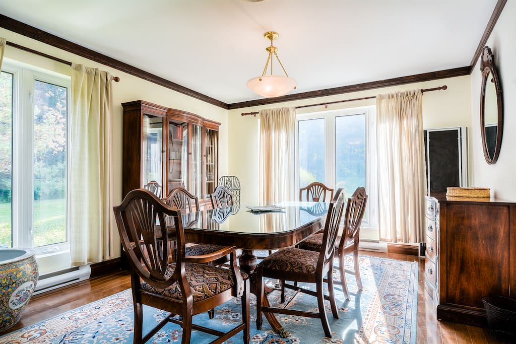 Dinning room sunny day