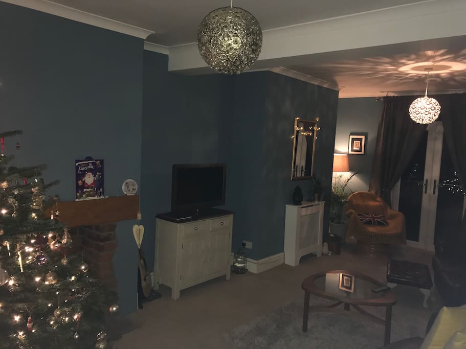 The living room