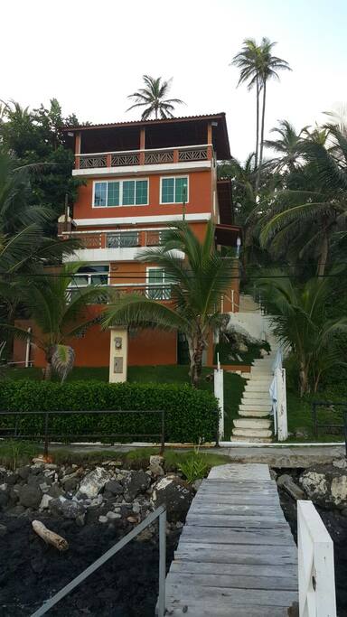 Fachada exterior de la casa