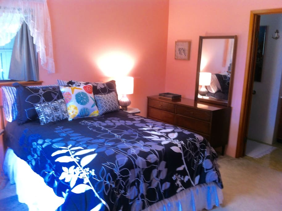 Bed and dresser