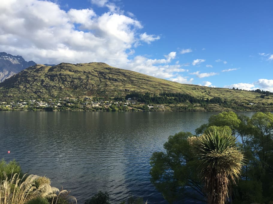 Lake Wakatipu - view from the enclosed balcony