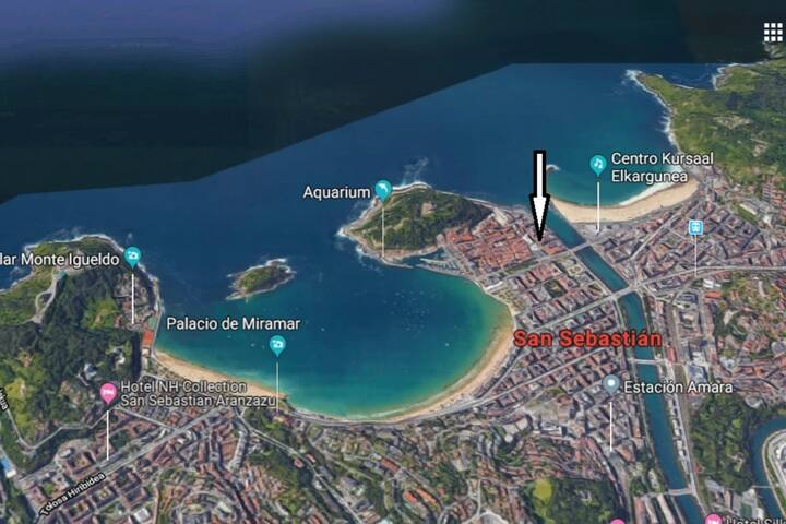 Bretxa, Parte Vieja.