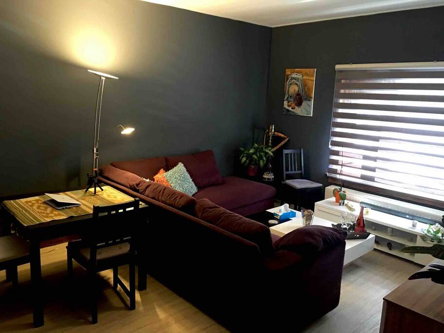 Cozy and cool living room