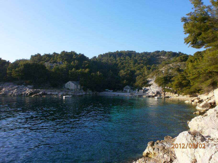 Vela Luka,secret beach