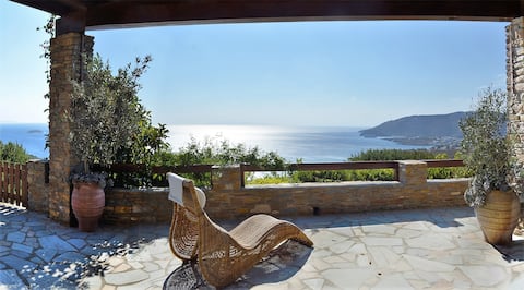 Stunning villa Philinna, pool 11 X 4,5m, best view