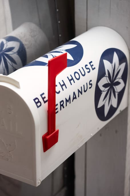 "Beach House" Rooftop Airstream Trailer Postbox