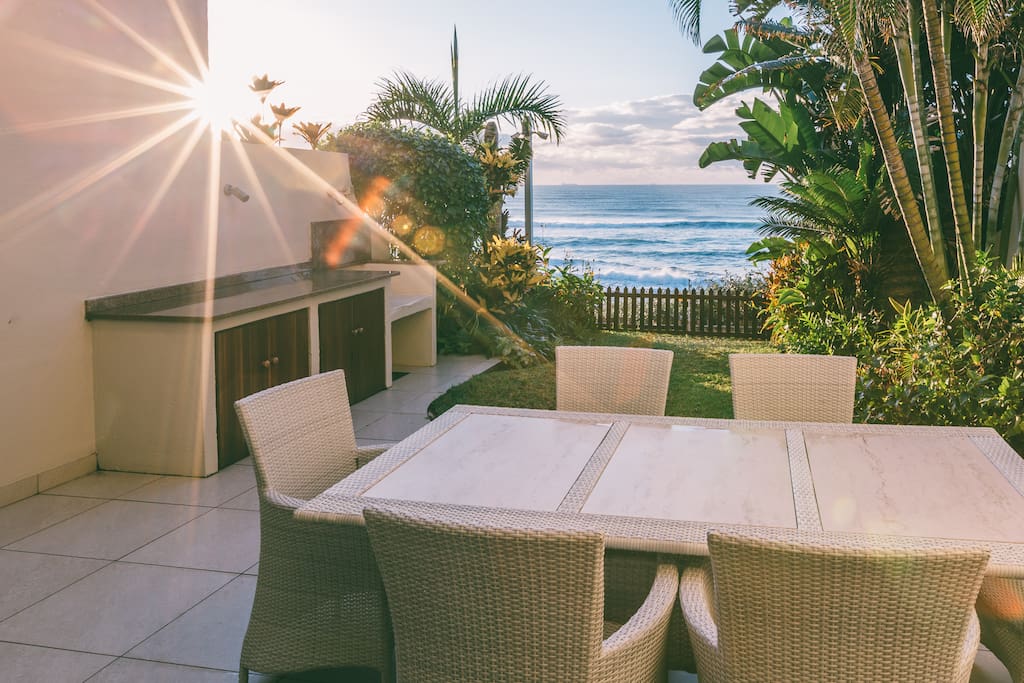 Tranquility of your private patio and barbecue facilities
