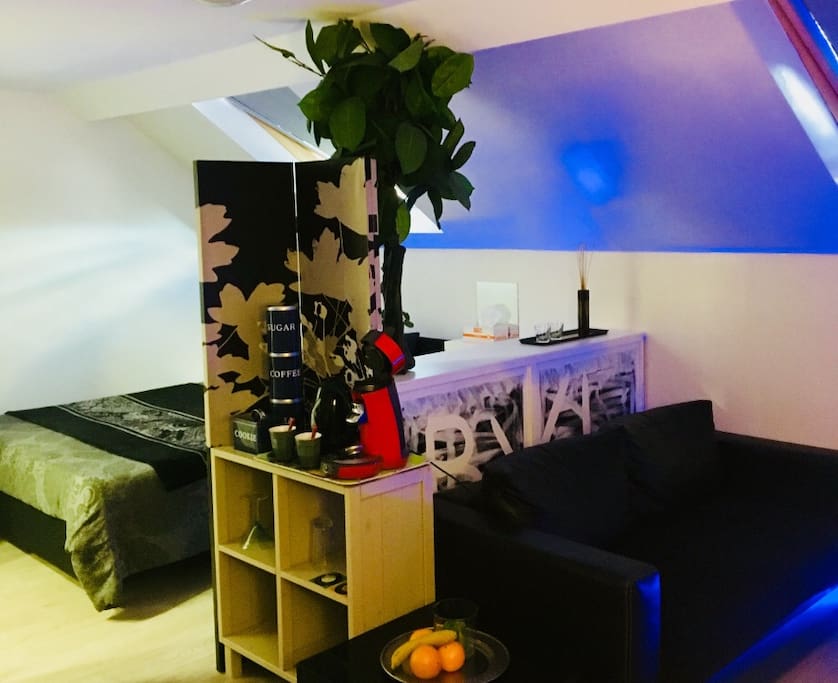 a cozy studio where you feel at home ❤️ read the excellent 5 star reviews