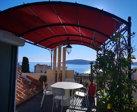 TOULON - MOURILLON beaches - panoramic sea view