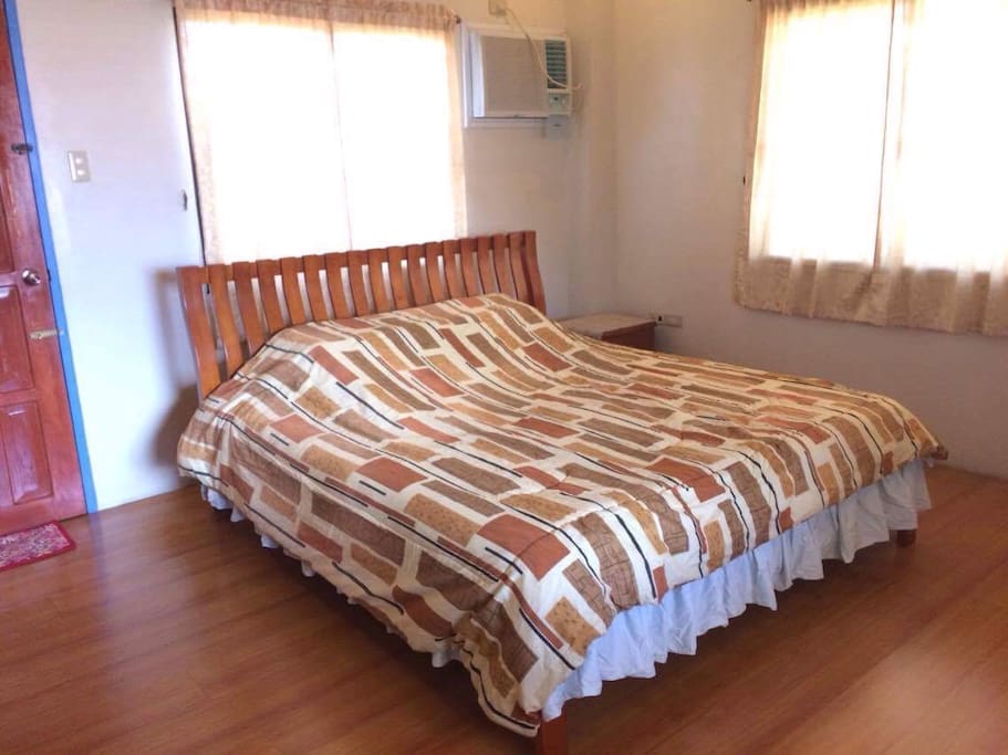 Bed sheets are provided while comforters can also be requested.