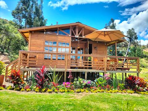 Chalet the garden