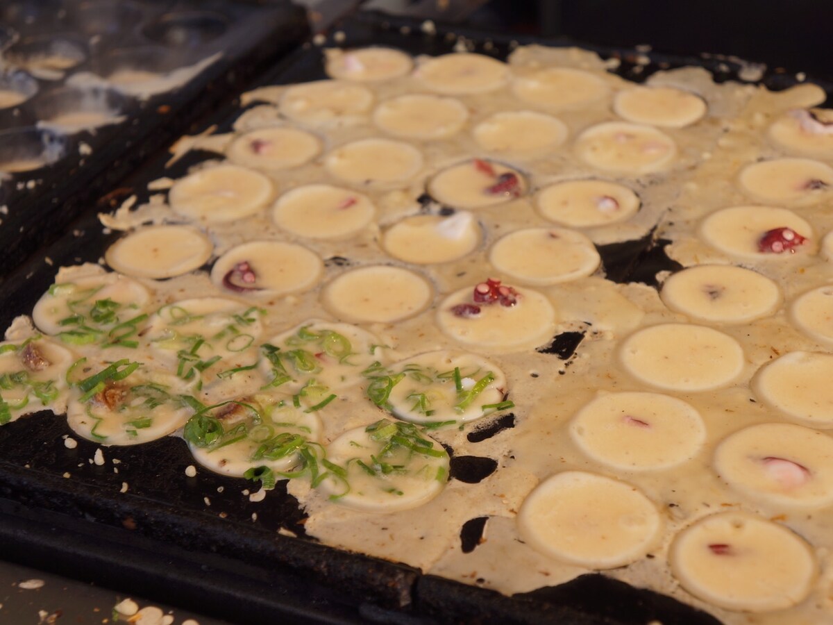 会津屋的元祖章鱼烧,有一点与众不同,大阪旅游攻略-尽在Airbnb爱彼迎