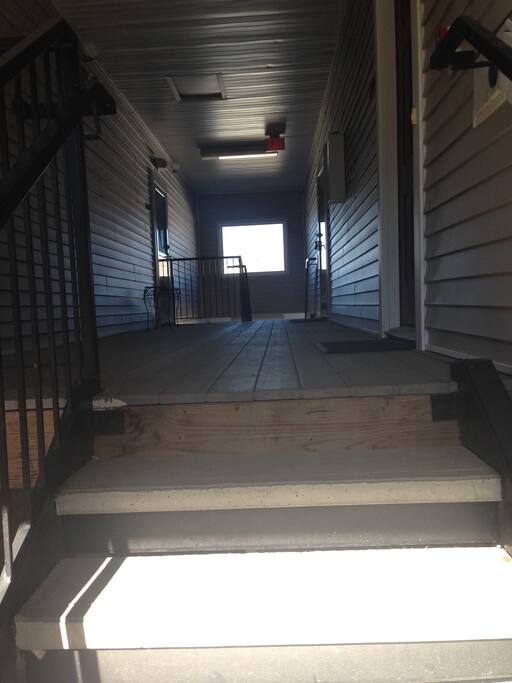 Entrance to the condo (second floor)
