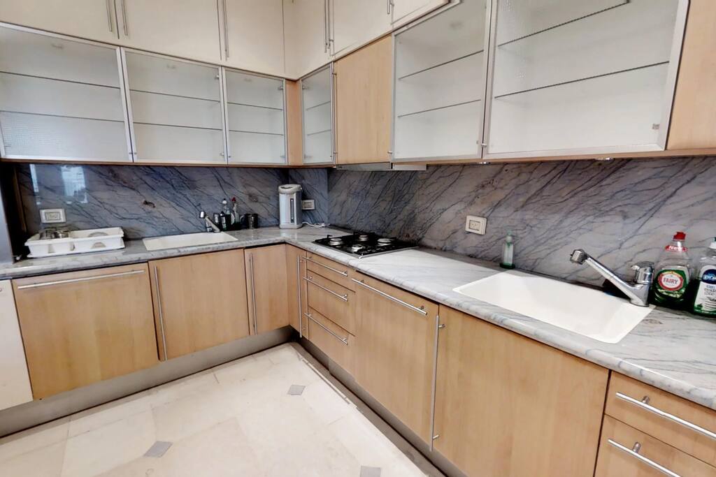 Cook a nice Kosher meal in our huge kitchen
