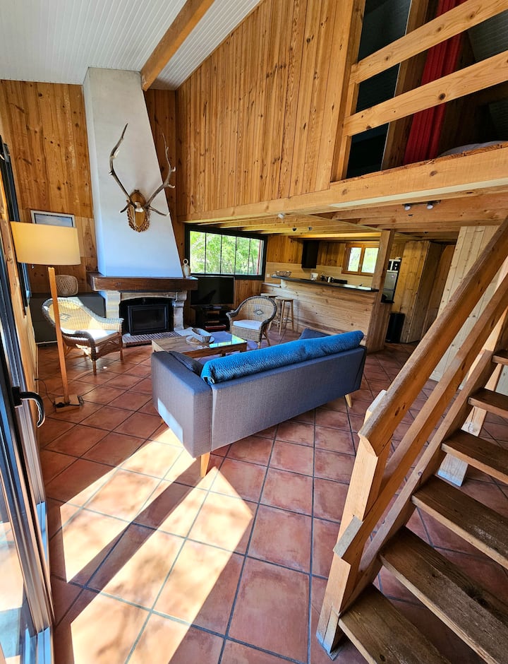 Maison Bois Terrasse Calme, Proche Bassin Arcachon - Dune du Pilat