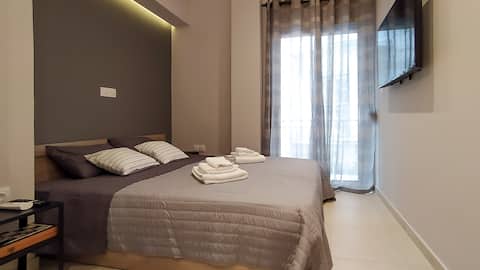 Gina's modern and stylish studio.