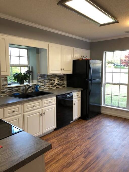 Kitchen with new appliances