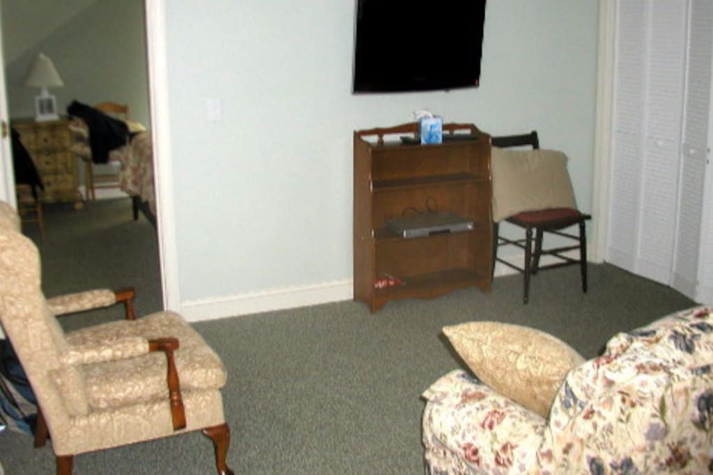Living Room - with TV & sofa bed