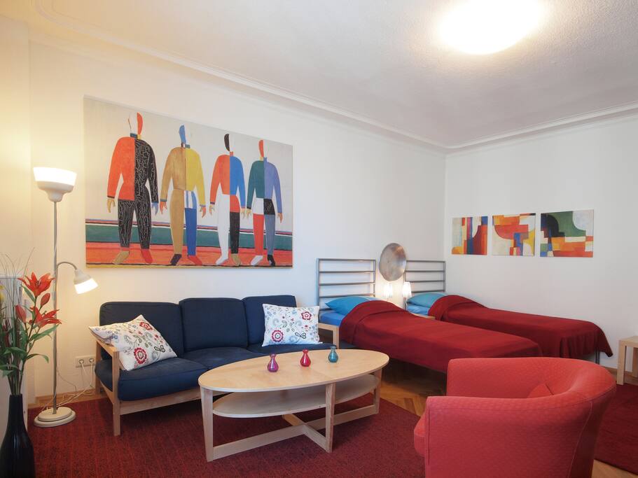Wohn-/Schlafzimmer