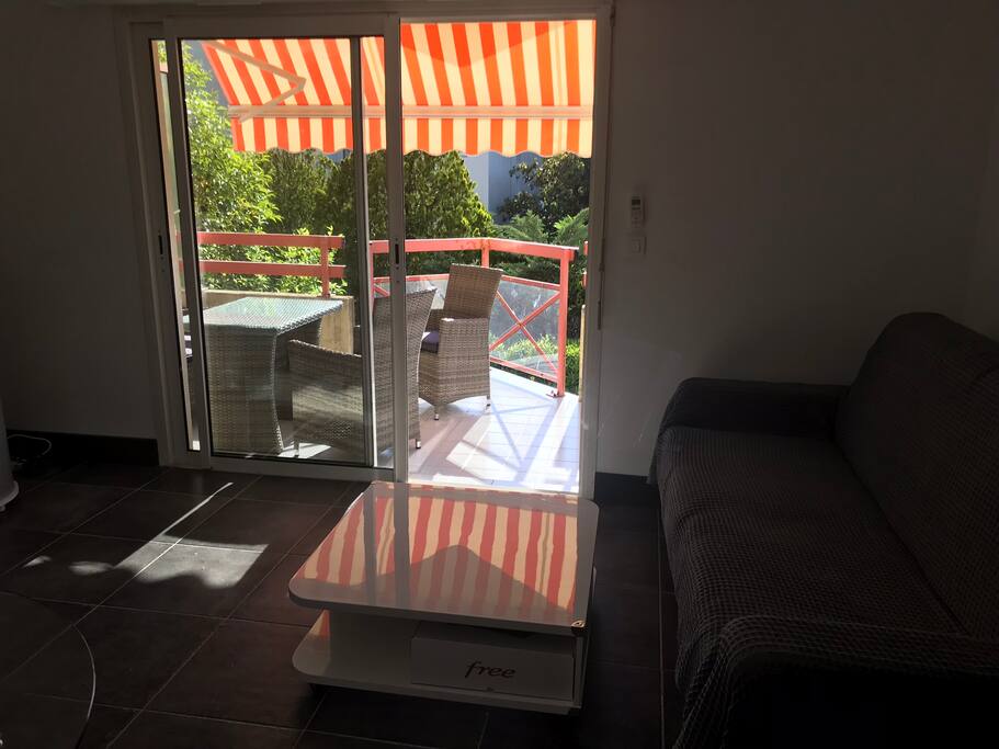vu de la terrasse