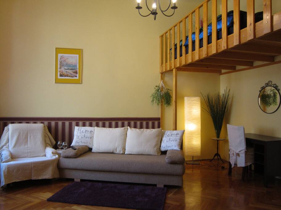 Living room couch and sofa