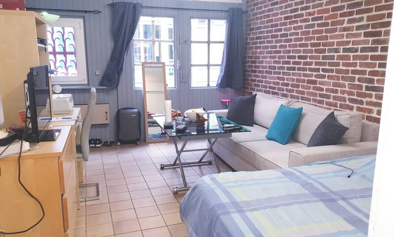 Joli studio à saint Leu en plein CENTRE VILLE
