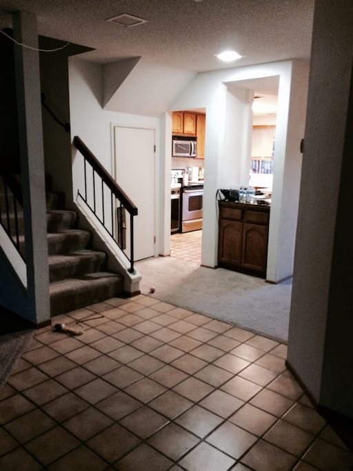 This is the entry to the house.