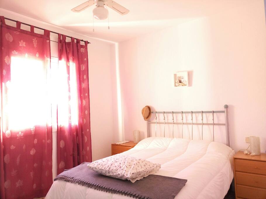 One of the double bedroms
