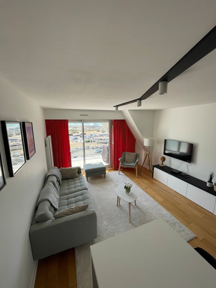 Superbe Appartement En Duplex, Face Mer Et Balcon - Le Touquet