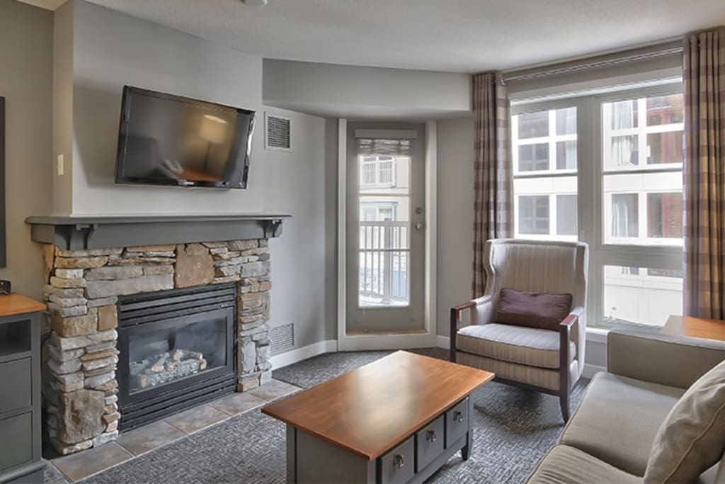 Relax and unwind in the spacious living area