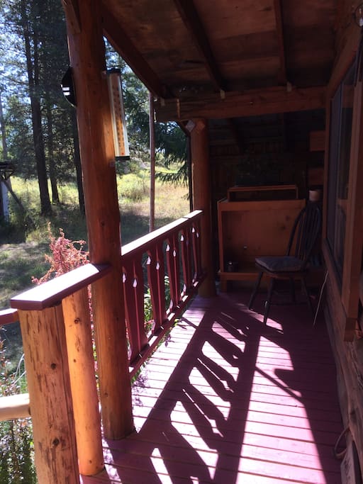 Relax on porch
