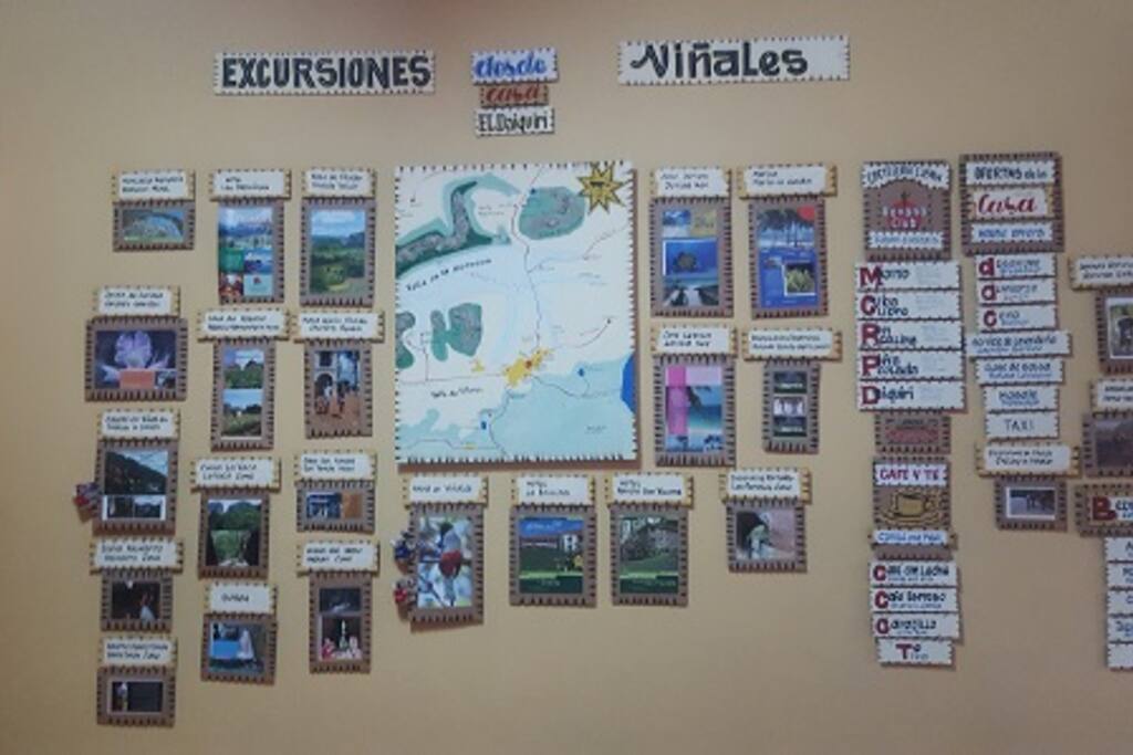 Mural: Excursiones variadas!!!