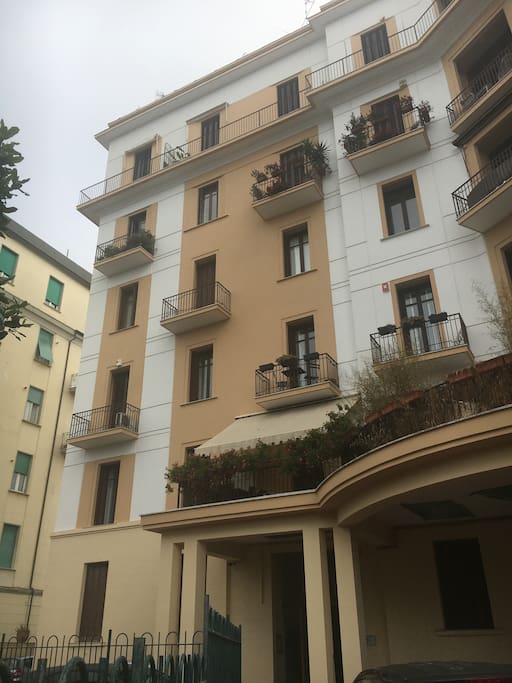 Facciata esterna del palazzo