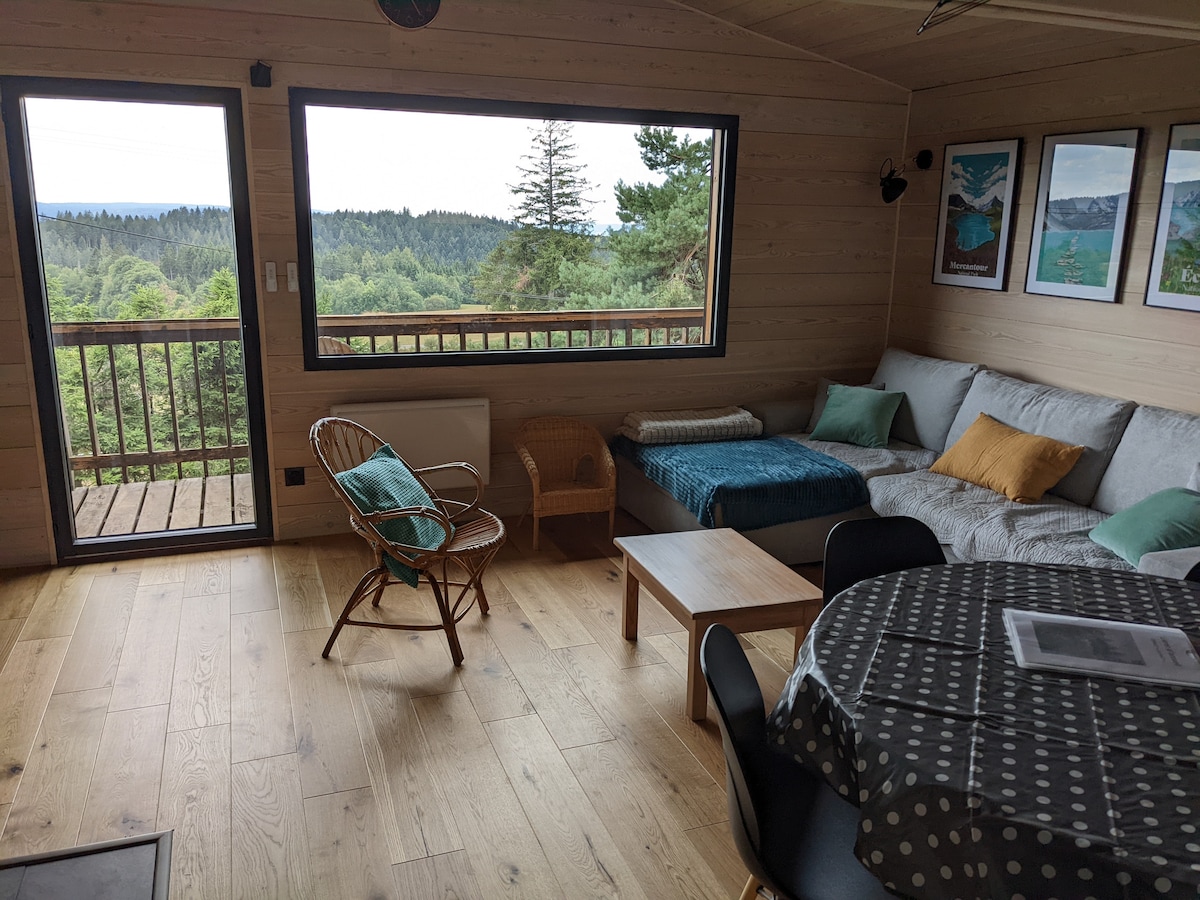 Annuncio Airbnb popolare: Chalet Là Haut nature cottage, 2 bedrooms a Vosges