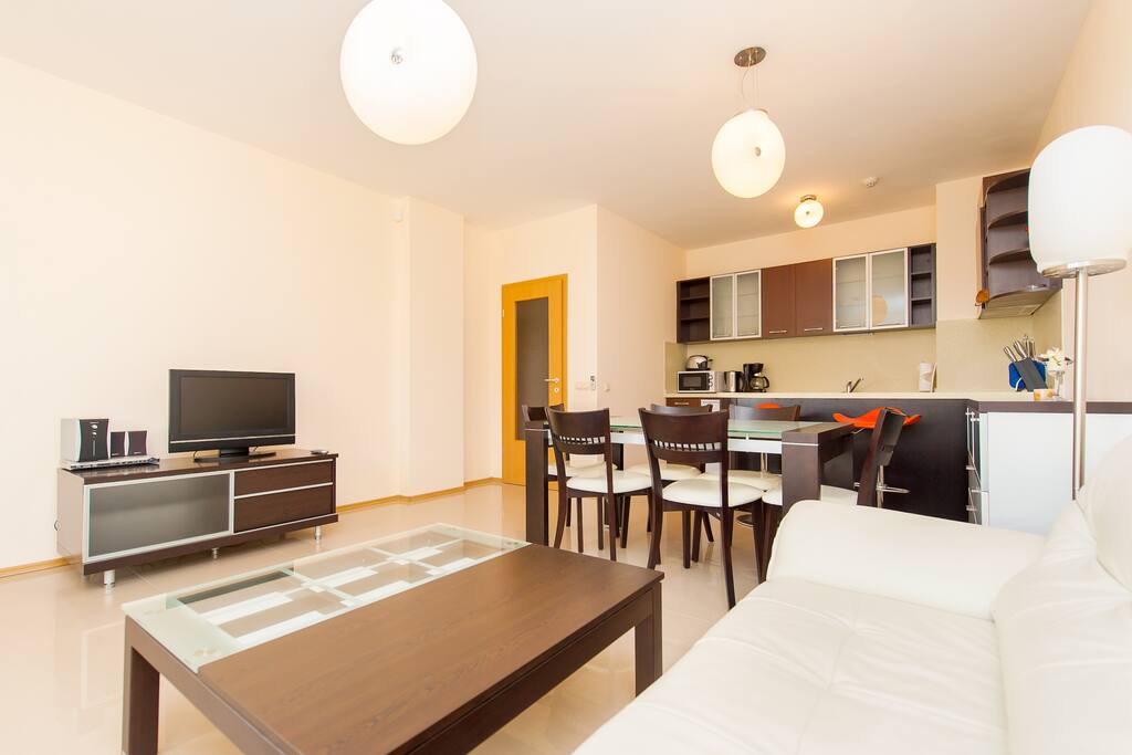 Living room & kitchannete