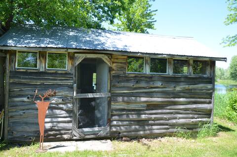 Rustic Off Grid Cabin