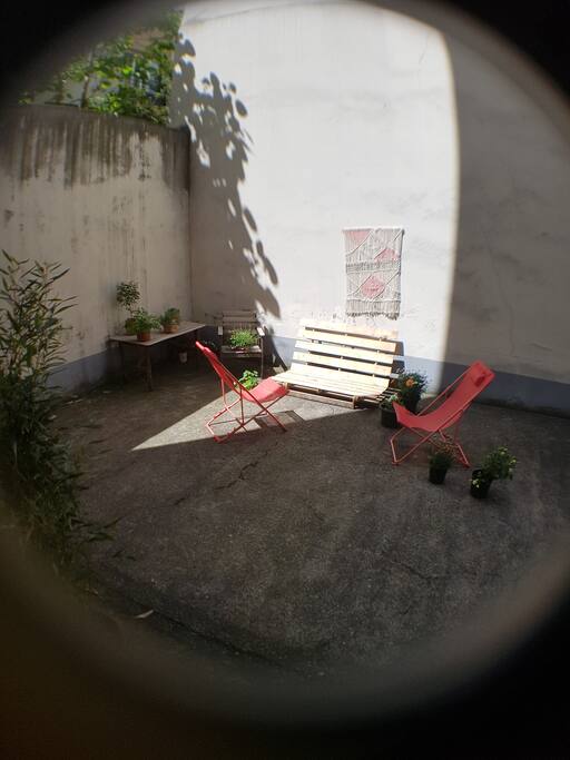 la cour