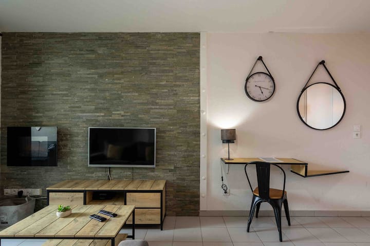 Appart Cosy(4pers)parking Clim Terrasse Vélodrome - Marsella