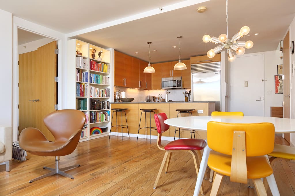 Kitchen and dining space