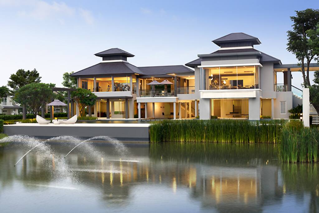 Recreation area with pool, gym, fitness, sauna and kids play room