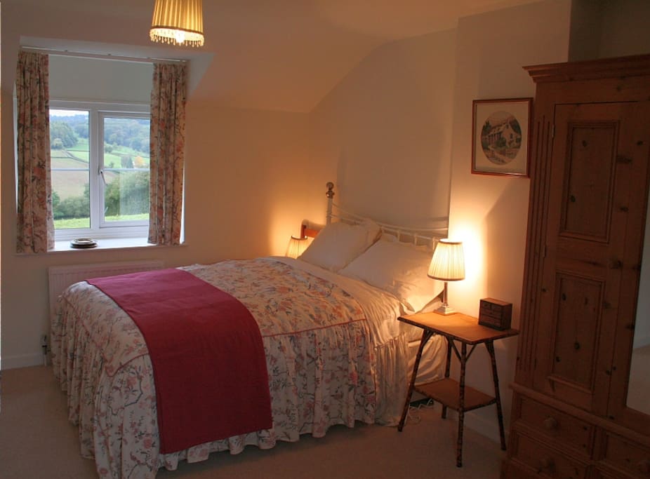 Double bedroom with fabulous views and above all comfort