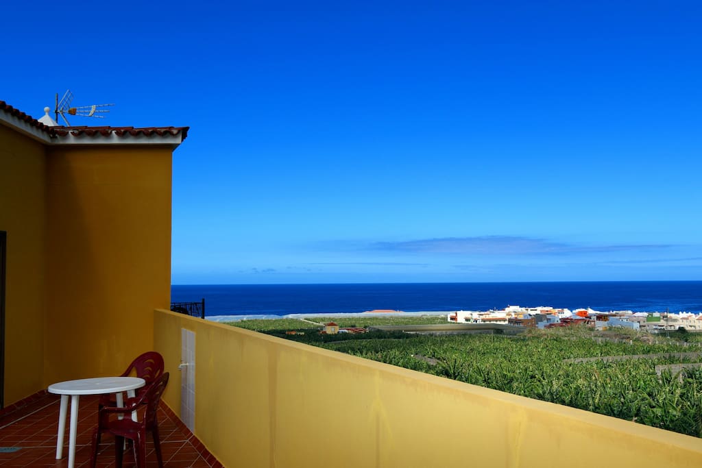 Ocean View from Roof Terrace.