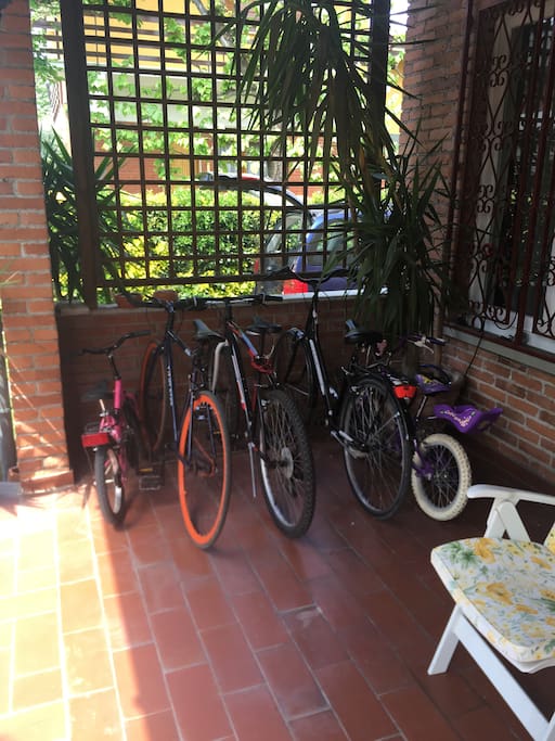 biciclette a disposizione